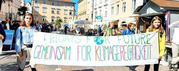 Fridays for Future Klimademo in Klagenfurt