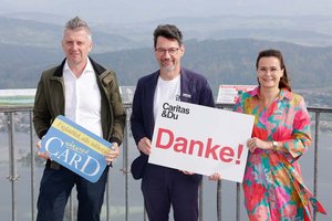 250 Kärnten Card Saison Pakete für Menschen in Not. Foto: Caritas/Dietmar Wajand