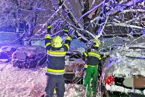 Feuerwehren wegen Schnee im Dauereinsatz. Foto: Feuerwehr St. Ruprecht/Klagenfurt