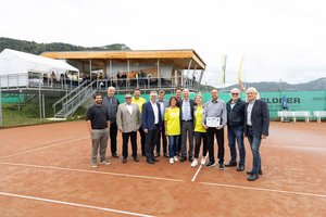 Neues Klubhaus des TC Magdalensberg eröffnet. Foto: LPD Kärnten/Just