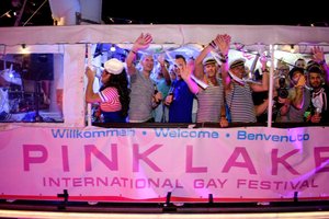 Am Donnerstag startet wieder das Pink Lake LGBTQ* Festival am Wörthersee. Foto: Thomas Hude