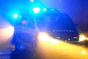Großeinsatz für die Klagenfurter Polizei nach dem bewaffneten Raubüberfall auf ein Wettcafe. Foto: Mein Klagenfurt