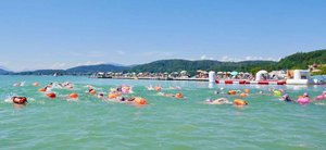 Woerthersee-Swim-Austria im Strandbad Klagenfurt. Foto: Verein Woerthersee-Swim-Austria