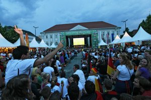Heuer kein Public Viewing zur Fußball EM am Neuen Platz in Klagenfurt. Foto: Mein Klagenfurt/Archiv