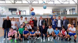 Im Lerchenfeld-Gymnasium wurde heute der Schulsportbericht vorgestellt. Foto: LPD Kärnten/Jannach