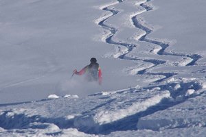 Nach den Schneefällen: Tiefschneevergnügen in Kärnten