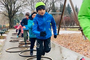 Kinder beim Sportschnuppern. Foto: Klagenfurt Sport