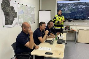Krisenstab der Feuerwehr endet um 10 Uhr. Foto: Berufsfeuerwehr Klagenfurt