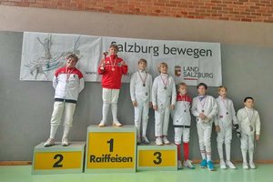 Klagenfurter Degenfechter David Kraft erneut österreichischer Jugendmeister. Foto: Kraft