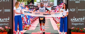 Ironman Klagenfurt 2026: Mattia Ceccarelli gewinnt Ironman Austria. Foto: LPD Kärnten/Jannach