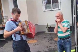 Mitten in der Katastrophe: FF Kalvarienberg sorgt für musikalischen Lichtblick