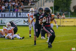 Carinthian Lions feiern Auswärtssieg in Ungarn. Foto: Markus Käfer