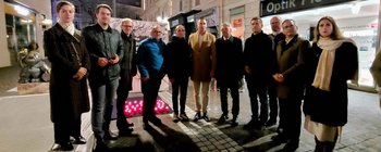 Gedenken in Erinnerung an die Opfer des Novemberpogroms