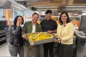 Andrea Zarre-Wulz, Klaus Tschaitschmann, Figoutz Florian und Landesrätin Marika Lagger-Pöllinger. Foto: Büro Lagger-Pöllinger