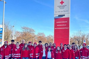 Das Rote Kreuz in Klagenfurt wirbt um neue Mitglieder. Foto: Rotes Kreuz Kärnten