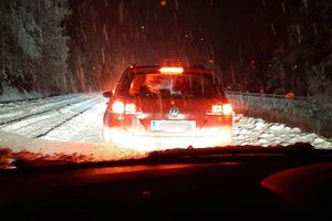 Schnee stürzt den Süden Österreichs ins Verkehrschaos. Foto: Mein Klagenfurt
