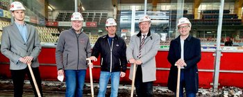 Baustart: Klagenfurter Eishalle wird rundum erneuert