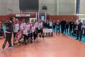 Kroatien gewinnt Sitzvolleyball-Turnier im Sportpark Klagenfurt. Foto: zVg