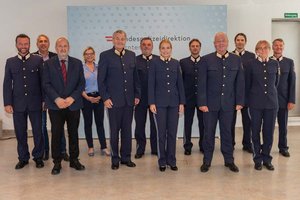 Bestellung von neuen Führungskräften bei der Polizei. Foto: Landespolizeidirektion Kärnten