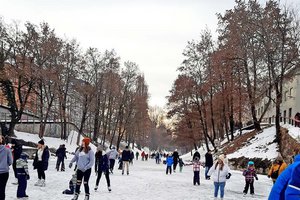 Lendkanal wieder zum Eislaufen freigegeben. Foto: Mein Klagenfurt