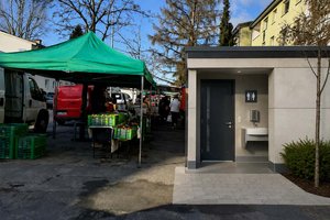 FPÖ fordert WC-Anlage beim Wochenmarkt Waidmannsdorf. Foto: Mein Klagenfurt/Symbolbild