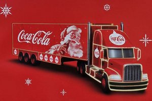 Weihnachtszauber! Der Coca-Cola Weihnachtstruck kommt nach Klagenfurt. Foto: Coca-Cola
