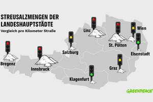 Streusalz-Bilanz von Greenpeace. Grafik: Greenpeace