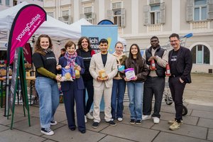 „Aktion Kilo gegen Armut“: 3.120 Kilo Lebensmittel und Hygieneartikel für Bedürftige gesammelt. Foto: Caritas/Johannes Leitner