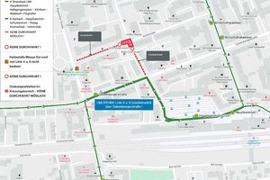 Verlängerung: Busumleitungen im KMG-Netz