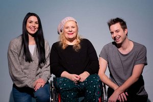 Das Kernteam des Jungen Theaters Klagenfurt. Foto: Florentina Amon