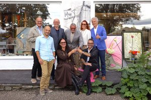 Von Innenarchitektur zur Kunst: Angelika Thausing eröffnet Atelier in Grafenstein. Foto: BODOFoto