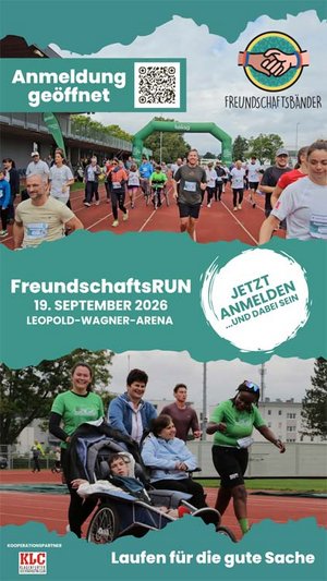 19.09.2026 – FreundschaftsRUN 2026 – Leopold-Wagner-Arena, Klagenfurt