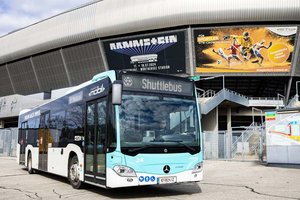 Mit demKMG-Shuttle zu den Rammstein-Konzerten im Klagenfurter Wörthersee Stadion. Foto: STW/Madlin Peko