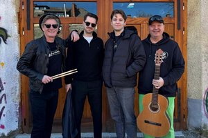 Arno Arthofer, Paolo Ferrari-Brunnenfeld, Roman Graf und Janni Köberl. Foto: FG15