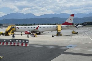 Austrian Airlines: Weniger Flüge zwischen Klagenfurt und Wien im Winter. Foto: Mein Klagenfurt