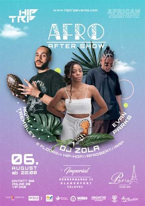 Afro-After-Show-Party in der Imperial Lounge Klagenfurt