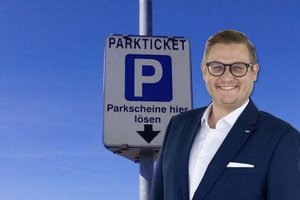 Wirtschaftsreferent Julian Geier fordert günstigere Tarife, 30 Minuten Gratis Parken und eine wirtschaftsfreundlichere Parkraumpolitik.