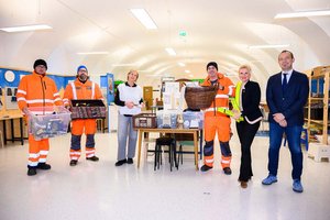 Kunst oder „MIST?!“: Interaktive Mitmach-Ausstellung in der Stadtgalerie eröffnet. Foto: StadtKommunikation/Hude