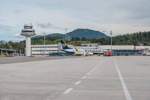 153.536 Passagiere nutzten 2023 den Klagenfurter Flughafen. Foto: KlagenfurtAirport