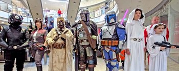 Star Wars Day: Darth Vader, Luke Skywalker & Co besuchten Klagenfurt