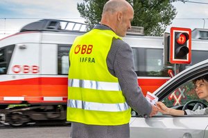 15. Juni ist internationaler Tag für mehr Sicherheit an Eisenbahnkreuzungen. Foto: ÖBB/Fritscher