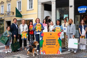 Schnäppchenjäger aufgepasst: Sommerschlussverkauf in der Klagenfurter Innenstadt. Foto: Die Hexerei/Christian Winkler Schnäppchenjäger aufgepasst: Sommerschlussverkauf in der Klagenfurter Innenstadt. Foto: Die Hexerei/Christian Winkler