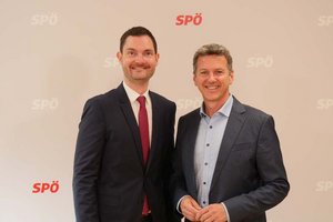 Daniel Fellner holt Peter Reichmann ins SPÖ-Regierungsteam. Foto: SPÖ Kärnten