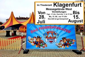 Ab 28. Juli gastiert das Figurentheater am Klagenfurter Messegelände. Foto: Mein Klagenfurt/Archiv