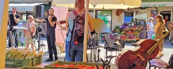 „Orchester für Alle“ am Benediktinermarkt