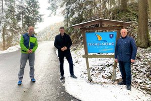 Karlerstraße in der Gemeinde Techelsberg fertig saniert. Foto: Büro LR Gruber/Posch