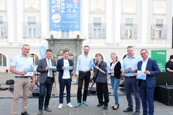 Gestern, Freitag, wurde das „Klagenfurt Festival“ eröffnet! Foto: Arnold Pöschl