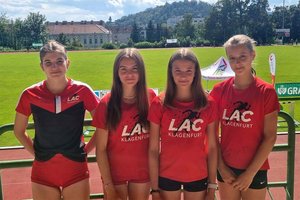 Von links: Elisabeth Bluch, Vanessa Stessl, Julia Novak und Romina Kury. Foto: zVg