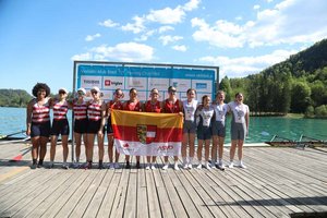 Die U15 Damen in Bled. Foto: zVg