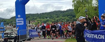 Ausgebuchter Kirschblütenlauf ging am Samstag im Strandbad über die Bühne